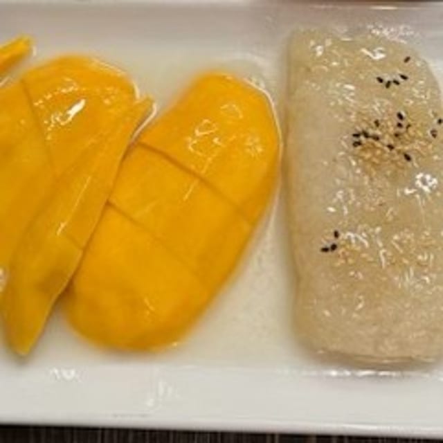 Mango with Sticky Rice.
