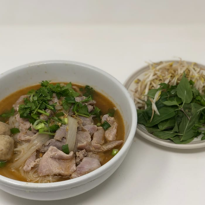 S5. Pho Noodle Soup Chicken or Pork.